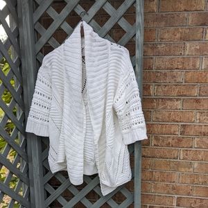 Polo Ralph Lauren Italian Yarn Chunky Knit Open front cardigan